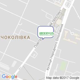 Дервус на мапі Дервус на мапі
