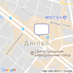 Дніпроенерготехнологіїї на мапі Дніпроенерготехнологіїї на мапі