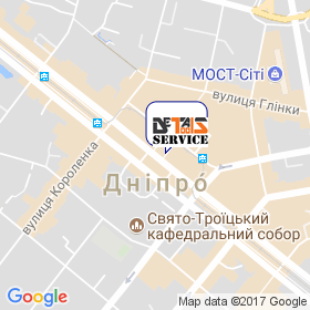 Detals Tools на мапі Detals Tools на мапі