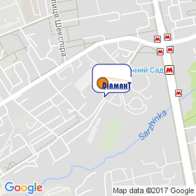 Діамант ТПГ на мапі Діамант ТПГ на мапі