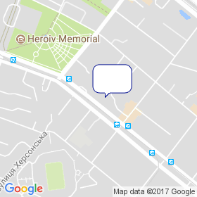 Дніпролок на мапі Дніпролок на мапі