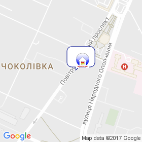 Домосервіс на мапі Домосервіс на мапі