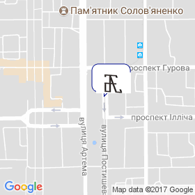 Донбасс-Профнастил на мапі Донбасс-Профнастил на мапі