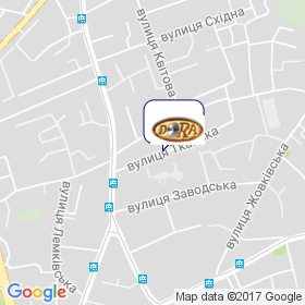 ДОРА ІНСТРУМЕНТ на мапі ДОРА ІНСТРУМЕНТ на мапі