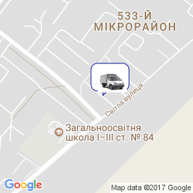 Степин на мапі