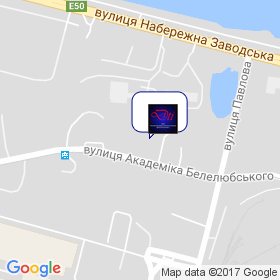 Дніпротехінвест на мапі Дніпротехінвест на мапі