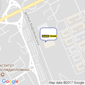 ДУОСТРЕЙД на мапі ДУОСТРЕЙД на мапі