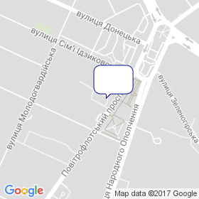 Проміслове рішення на мапі Проміслове рішення на мапі