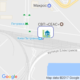 Екосіпан на мапі Екосіпан на мапі