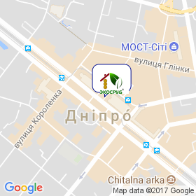 Екосруб на мапі Екосруб на мапі