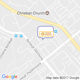 Єкодім Комфорт на мапі