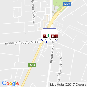 ЕЛКОМ Полтава на мапі ЕЛКОМ Полтава на мапі