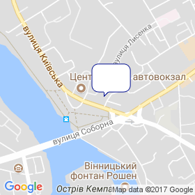 Електрокомплекс на мапі Електрокомплекс на мапі