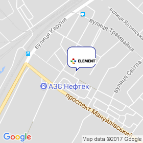 Елемент Україна на мапі