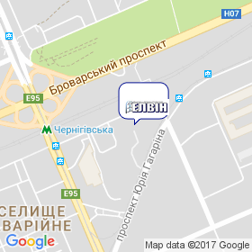 Елвін на мапі Елвін на мапі