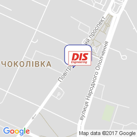 ДІС Інжиніринг на мапі