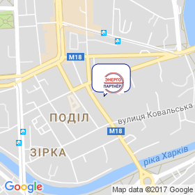 Енерго-Партнер на мапі Енерго-Партнер на мапі