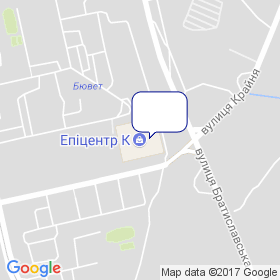 Епіцентр К на мапі Епіцентр К на мапі