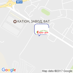 Евро-Дім на мапі