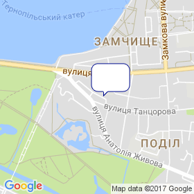 Євро-Терм Тернопіль на мапі