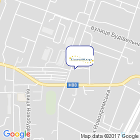 Євростеп-Україна на мапі Євростеп-Україна на мапі