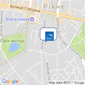 Еверест на мапі