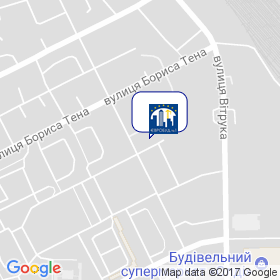ЄВРОБУД 1 на мапі ЄВРОБУД 1 на мапі