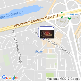 Євродім, ВБК на мапі