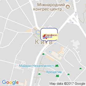 Еврофасад+ на мапі