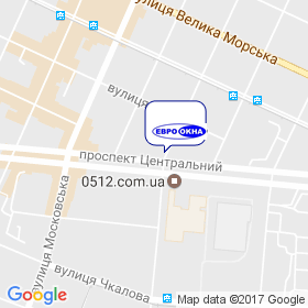 ЕВРООКНА на мапі