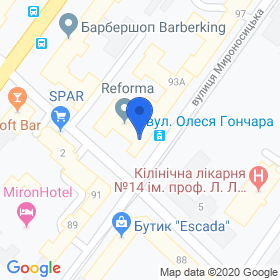 Ексклюзив-Еліт на мапі Ексклюзив-Еліт на мапі