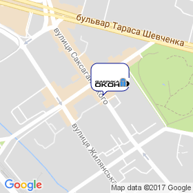 Фабрика Вікон на мапі