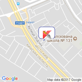 ФАСАДРЕМСТРОЙ на мапі ФАСАДРЕМСТРОЙ на мапі