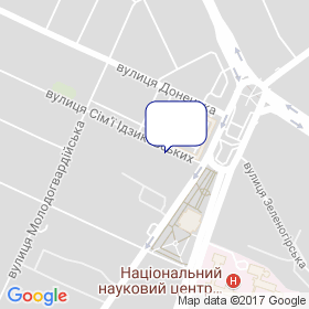 ФСК Будінвест на мапі ФСК Будінвест на мапі