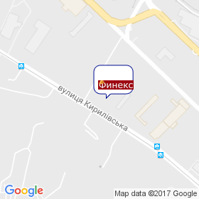 Фінекс на мапі