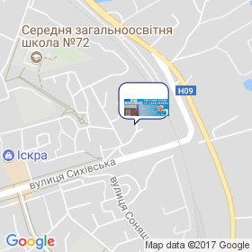 Галізотерм на мапі Галізотерм на мапі