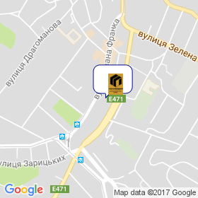 Галпроект на мапі Галпроект на мапі