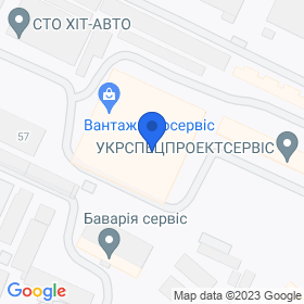 Гідекс на мапі Гідекс на мапі