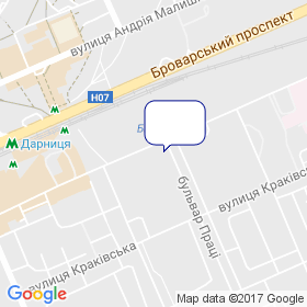 Гідробуд на мапі