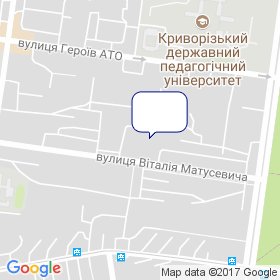 Криворожспецремонт на мапі Криворожспецремонт на мапі