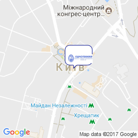 Гідротехніка ТД на мапі