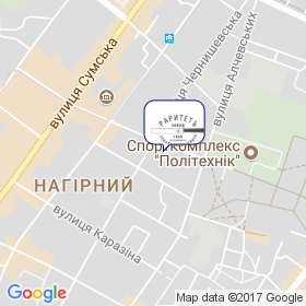 Раритет НПП на мапі Раритет НПП на мапі