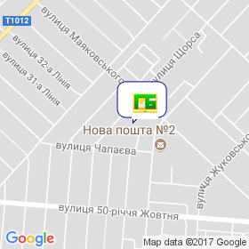 Гордбуд на мапі Гордбуд на мапі