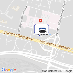 Горизонт - жалюзі на мапі Горизонт - жалюзі на мапі