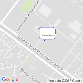 ПБК `ГРАНД БУД` на мапі ПБК `ГРАНД БУД` на мапі