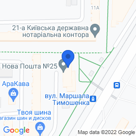 УК Гранд Буд на мапі