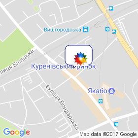 Граніліт на мапі Граніліт на мапі