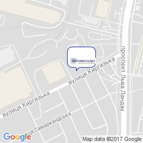 Гранітоліт на мапі