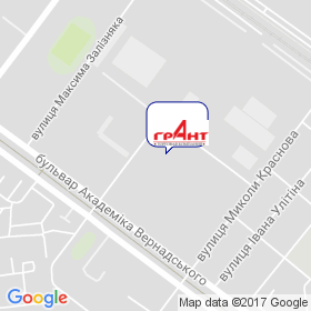 Промислово-торгівельна компанія Грант на мапі Промислово-торгівельна компанія Грант на мапі