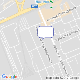 Грубник на мапі